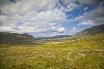 Blick auf die Cullin Berge, Isle of Skye, Schottland