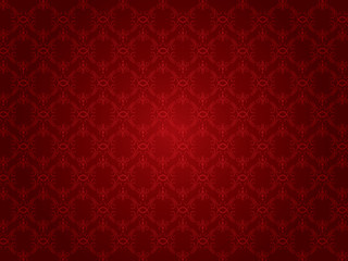 Geometric stylish Red background