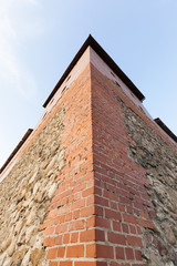 wall of an ancient fortress