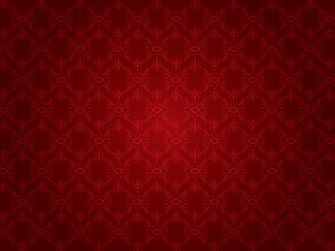 Geometric stylish Red background