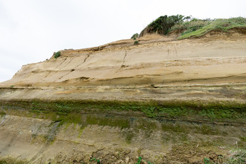 Byobugaura geological formation, Choshi City, Chiba, Japan