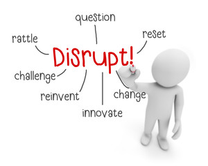 Fototapeta premium disrupt