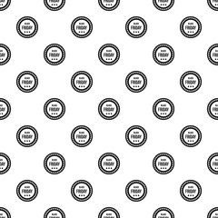 Black Friday sticker pattern. Simple illustration of Black Friday sticker vector pattern for web