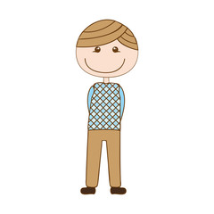 man cartoon icon image vector illustration design