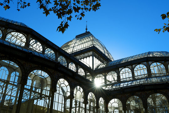 Crystal Palace Of El Retiro Park,Madrid