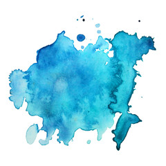 Abstract vector watercolor background.