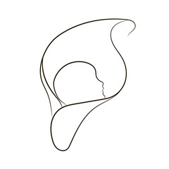 Symbol of natural Childbirth