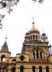 Fototapeta premium building of Christian churches