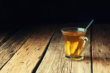 Hot tea for autumn