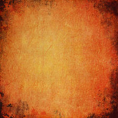 Yellow grunge wall for texture background