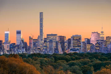 Foto auf Acrylglas Central Park Stadtbild von New York
