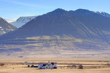 Landscape around Iceland