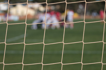 Soccer goal net