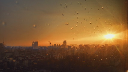 비 갠 오후(After Raining, Seoul,city)