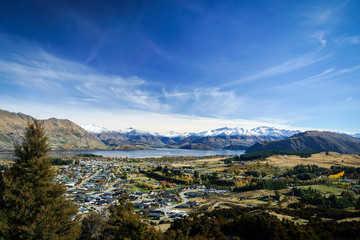 Fototapeta na wymiar New Zealand midland