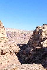 Obraz premium Weltwunder Petra Jordanien