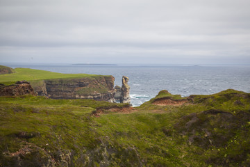 Fototapeta na wymiar Duncansby head, John O Groats. Schottisches Hochland, Nördliches Schottland
