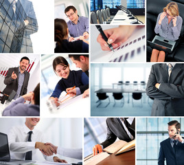 Business collage