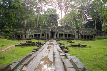 Der verfallene Tempel Ta Promh