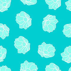 Fototapeta premium Seamless abstract pattern.