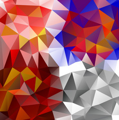 Obraz premium Abstract polygonal background