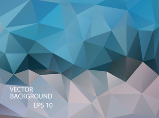 Fototapeta premium Abstract polygonal background