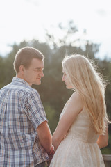 Fototapeta premium couple in love