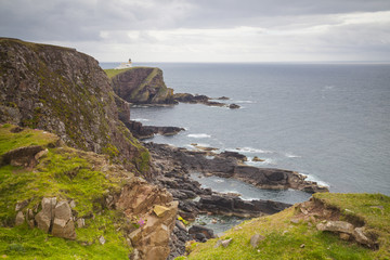 Der Stoer Head Leuchtturm, Lairg, Schottland