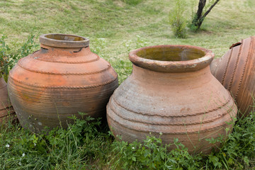 Ancient Roman ceramic jars