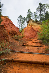 Colorado provencal in Rustrel