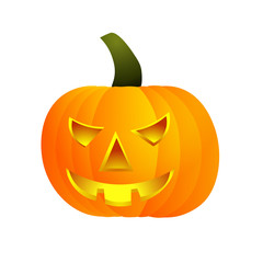 Halloween pumpkin illustration