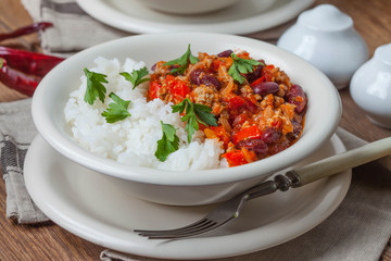 Chilli con carne.