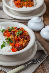 Chilli con carne.