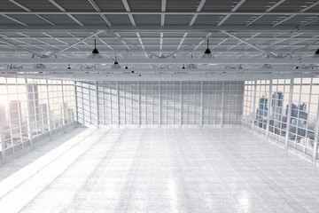 interior empty factory