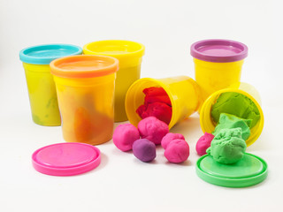 colorful play dough