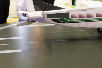 airplane aircraft miniature model