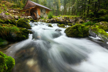 Old mill near Golling an der Salzach, Austria © Kavita