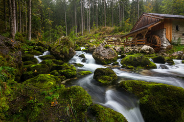 Old mill near Golling an der Salzach, Austria © Kavita
