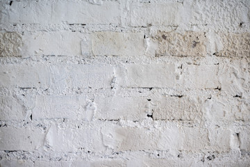 white grunge  brick wall texture