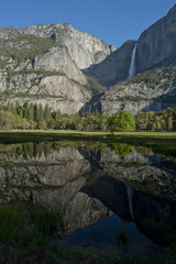 Yosemite Falls Reflection