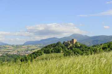 Typical castle in Marche