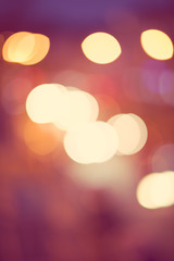 Bokeh abstract background. Holiday night