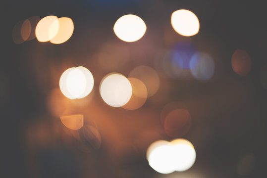 Bokeh abstract background. Holiday night