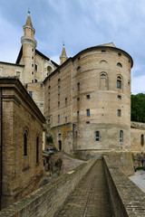 Fototapeta na wymiar Castle Urbino Italy