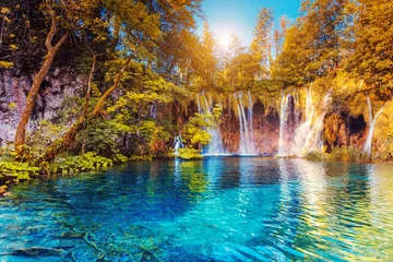 Peel and stick wall murals Nature Plitvice Lakes National Park