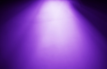 Top purple ray of light bokeh background