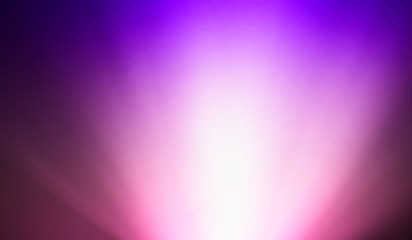 Bottom purple pink ray of light bokeh background