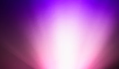 Crédence de cuisine en verre imprimé Lumière et ombre Bottom purple pink ray of light bokeh background