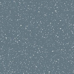 Snowflake seamless pattern. Holidays Snowfall Seamless Vector Pa