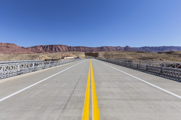 Marble Canyon Bridge Highway 89A in Arizona
